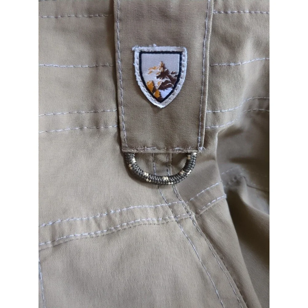 Kuhl Pants Men 40x30 Side Zipper Pocket Deep Khaki Beige Chino Outdoor Hiking